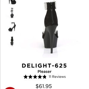 Pleaser heels shoes DELIGHT-625